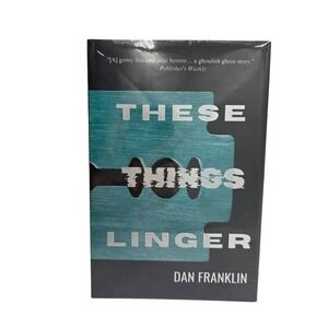 These Things Linger‎ Dan Franklin Signed Horror Novel Book Exclusive New Sealed